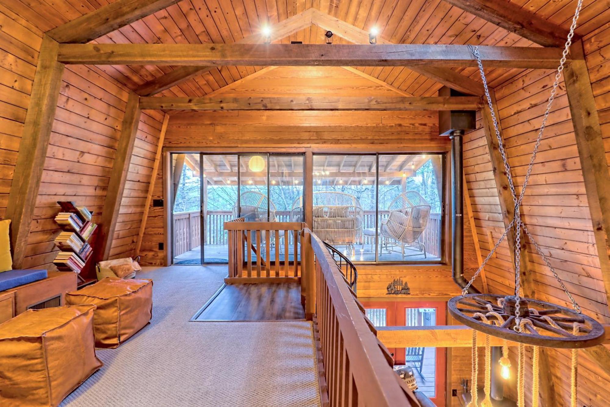 Near Downtown Helen - Hottub, Sauna, Game Room, Fire Pit Экстерьер фото