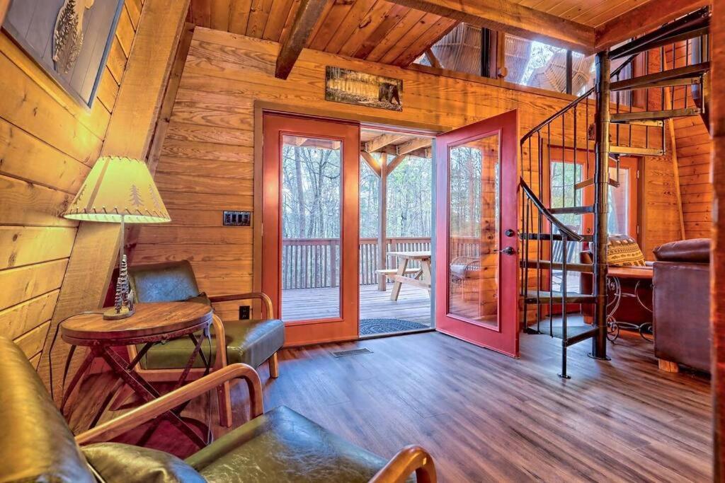 Near Downtown Helen - Hottub, Sauna, Game Room, Fire Pit Экстерьер фото