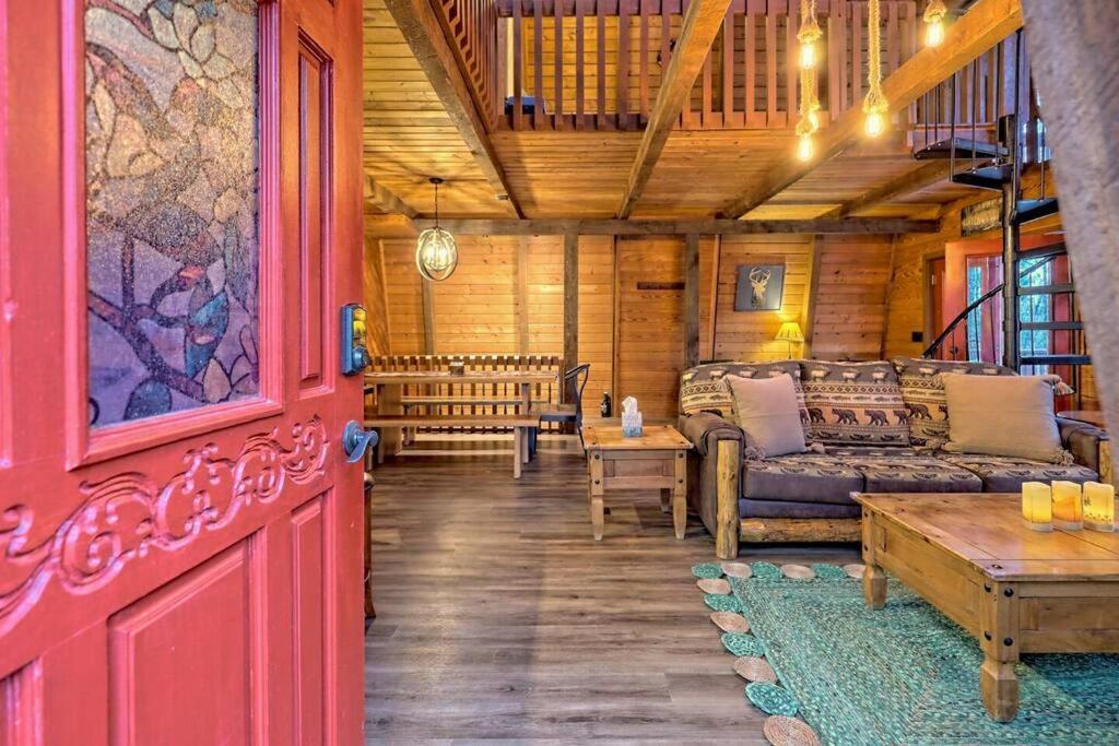 Near Downtown Helen - Hottub, Sauna, Game Room, Fire Pit Экстерьер фото
